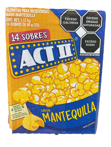 Palomitas Para Miicroondas Act Sabor Mantequilla 14pz