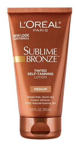 Loción Autobronceante L'oreal Sublime Bronze Medium 150ml