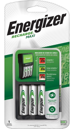 Cargador De Pilas Energizer Maxi