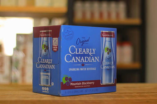 Clearly Canadian Sparkling Water 355ml 6pack