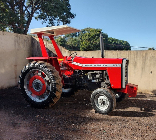 Imagem 16 de 16 de Trator Massey Ferguson 275 1989 4x2 Hidraulico Comando Duplo