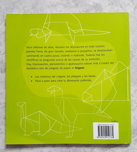 Origami Dinosaurios - Alberto Avondet | MercadoLibre