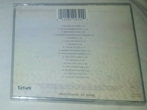The Cure Staring At The Sea The Singles Cd (Usado)