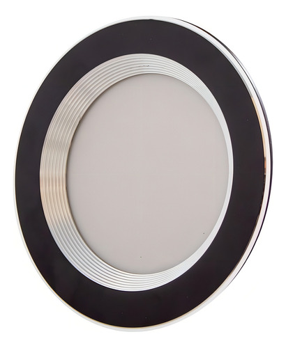 Plafon Led 9w Para Bote 8 Cms 700 Lm Acabado Blanco 10 Pzas Estructura Negro