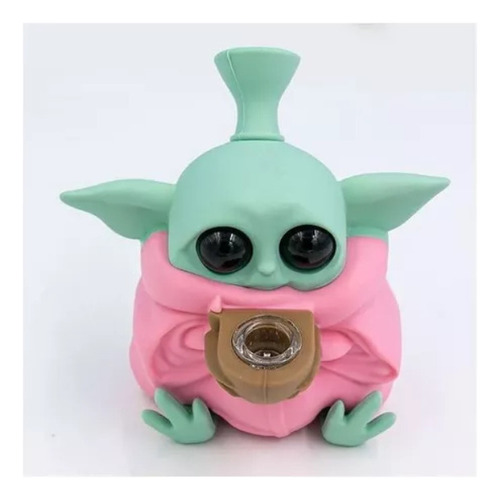 Grogu Baby Yoda Star Wars Mandalorian Bong Pipa Lavable