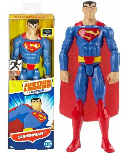 Superman Figura 30 Cm Articulada Liga De La Justicia