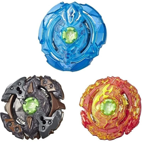 Imagem 3 de 3 de Beyblade Burst Turbo Sling Shock Kit Elemento X Hasbro E6780