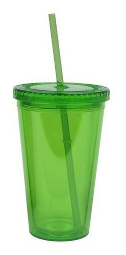 Eco Ir Bebida Fría Vaso Doble De Capacidad De 16 Oz Pa...