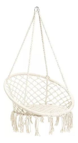  Silla De Macramé Con Capacidad De 150kg