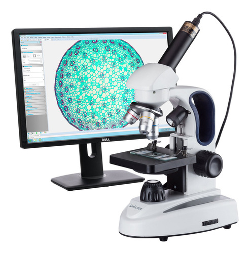 Microscopio Digital Amscope M149c-2l-e 40x-1000x Led 110v Cá