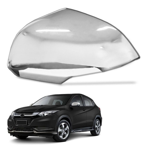 Aplique Retrovisor Cromado Honda Hrv Le