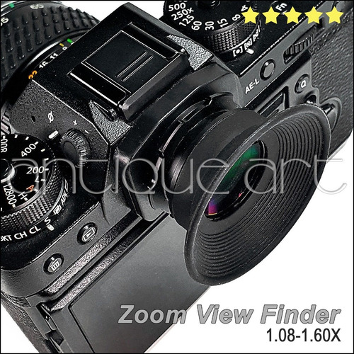A64 Zoom View Finder Ocular Magnificacion Canon Nikon Fuji (Usado)