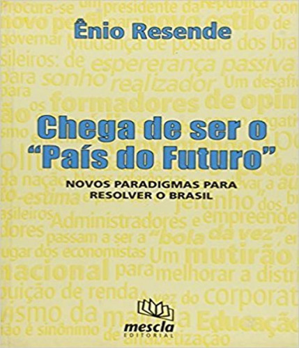 Livro Chega De Saudade