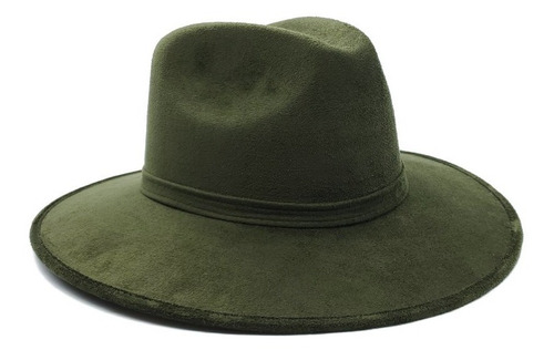 Sombrero Explorer De Gamuza En Color Verde, Envío Gratis.