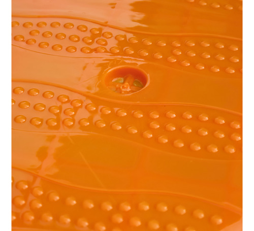 Banco De Plástico 10 Piezas Reforzado Uso Rudo Negocio Plastico Naranja