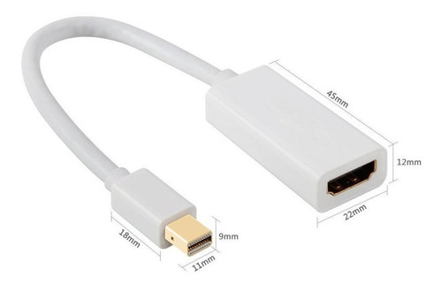 Mini Displayport A Hdmi / Mini Dp A Hdmi Thunderbolt 30cm