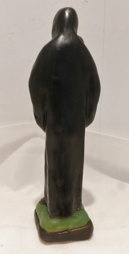 Religioso San Benito Abad - Hermosa Figura 21 Cm De Altura