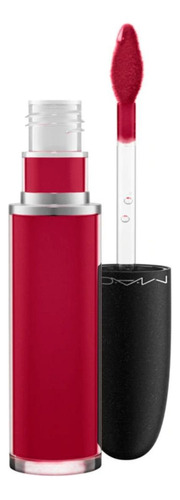 Labial MAC Retro Matte Liquid Lipcolour color dance with me