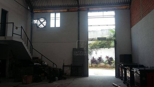 Galpão Para Alugar, 460 M² Por R$ 6.000,00/mês - Vila Sacadura Cabral - Santo André/sp - Ga0489