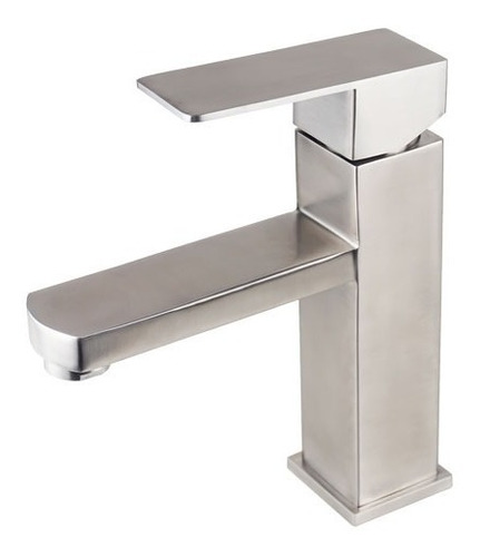 Llave Monomando Baño Lavabo Cromado Latón Solido Lujo