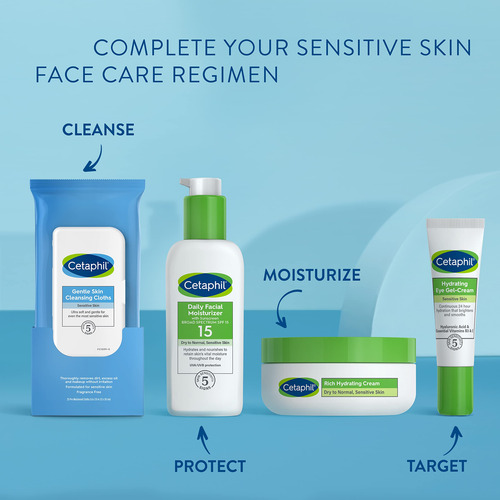 Toallitas Limpiadoras Suaves Para Rostro Y Cuerpo Cetaphil X