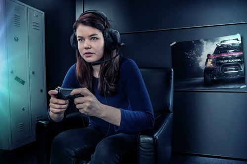 Imagen 7 de 9 de Auriculares Gamer Trust Wayman Pro Esports Gtx444 Mic Pc