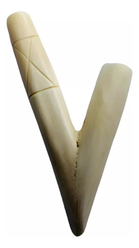 Kuripe De Osso Aplicador De Rapé