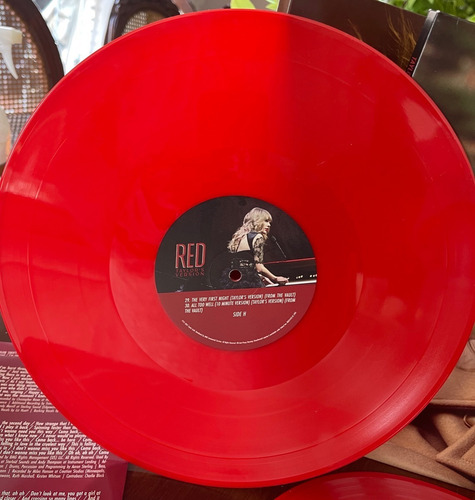 Taylor Swift Red (taylor's Version) Target Rojo Vinyl Lp (Usado)