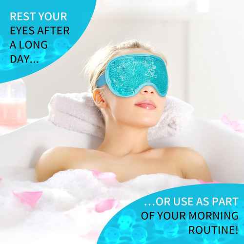 Máscara Para Dormir Hielo/ojeras/mascara Para Los Ojos