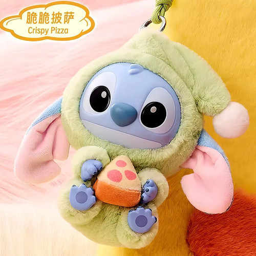 Stitch Eat Something Before Sleep Llavero Estilo Miniso A1 Sopresa