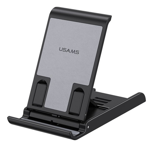 Soporte Para Celular O Tablet Usams Zj073 Plegable Negro