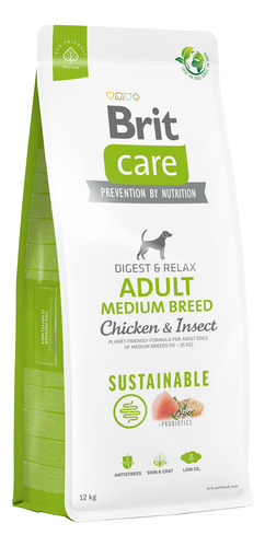 Alimento Perro Brit Care Sustainable Adult Medium Breed 12kg