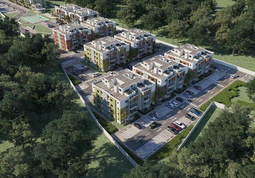 Residencial En Manoguayabo A 5 Minutos De La Prolongacion 27 De Febrero, Occidental Mall Y Supermercados.
