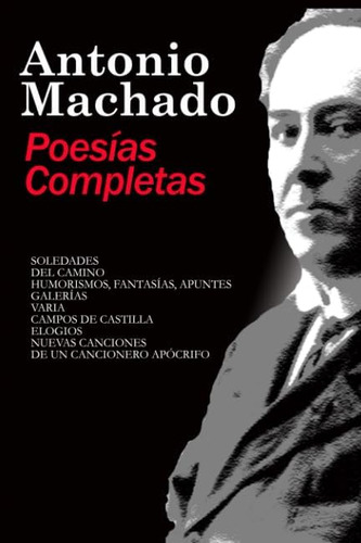 Libro Poesías Completas Antonio Machado En Español