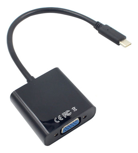 Usb-c Usb3.1 C Para Cable Adaptador Vga Macho A Vga Hembra