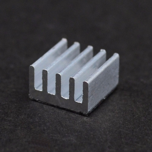05 Dissipador Calor Chipset A4988 Em Alumínio 8mm X 8mmx 5mm