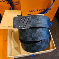 lv Louis Vuitton cinturones conjunto 120cm con caja hombres cinturones de  cuero genuino correa de lujo correa masculina cinturón para hombre y mujer