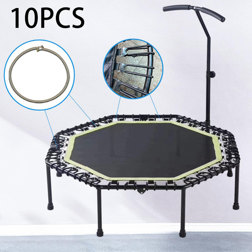 10 Pçs Trampolim Corda Elástica Laços Elásticos Cinza
