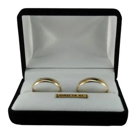 Alianzas de oro 18 kilates casamiento best sale