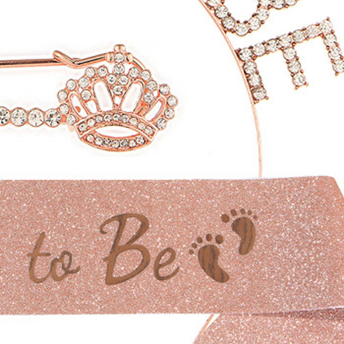 Sash Set, Mum To Be Sash Cómoda Tiara Diadema Sash Broche