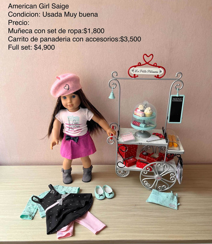 American Girl Grace Y Su Panaderia (Usado)