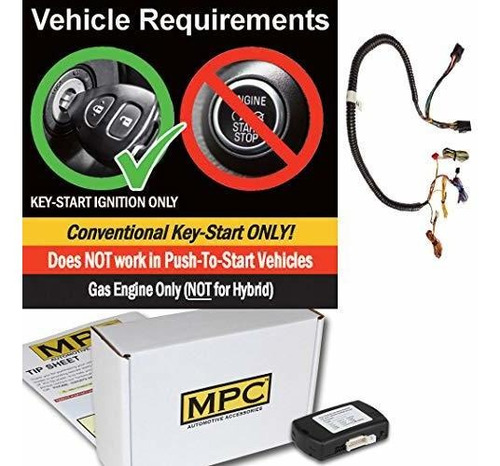 Mpc Complete Remote Start Kit For Ram Plug Play Use