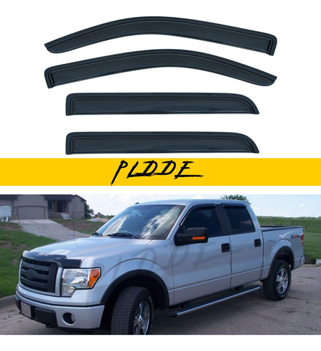 4 Piezas Compatibles Con Ford F-150 Supercrew/crew Cab Delan