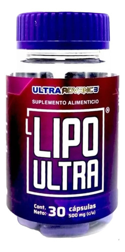 Lipo Ultra D Ultra Adavanc3 30 Cap Perdida Y Control De Peso