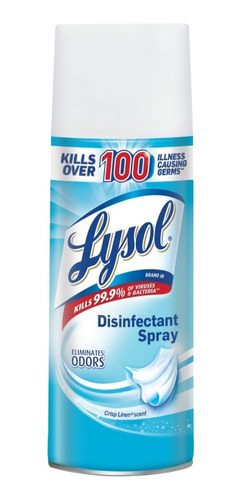 Lysol Desinfectante En Spray 12.5oz X1 Eliminador De Olores