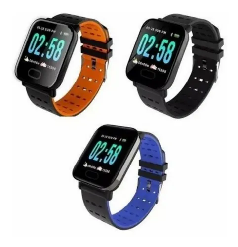 Smartwatch A6 Sport Relógio Inteligente Pulseira + Película
