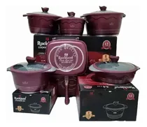 Comprar Nuevo Set  De Ollas Rockland Con Sarten 12 Pcs Antiadherente