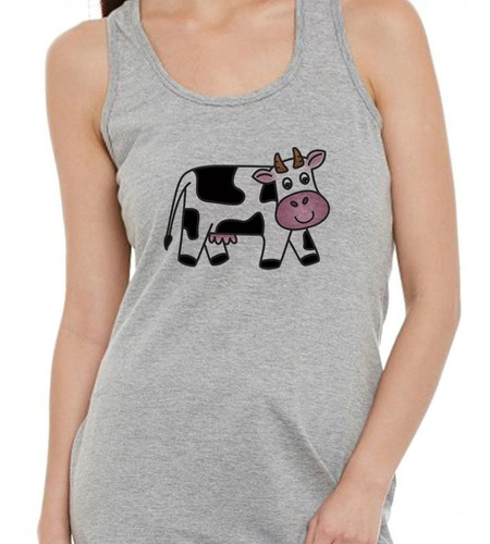 Musculosa Vaca Infantil Dibujo M2