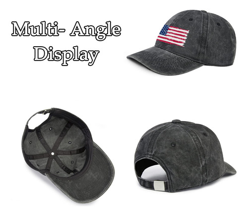 Gorra De Béisbol De Algodón Vintage Con Impresión, Gorra De