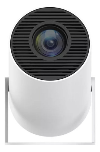 Projetor Hy300 Wifi 6 Hd 260 Ansi Android Cpu Allwinne H713 Smartv Box Br Atualização Branco